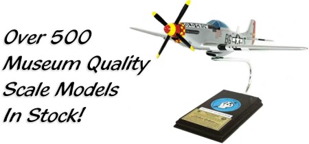 Over 500 Museum Quality Scale Model Aircraft