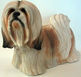 Lhasa Apso Adult Dog Figurine