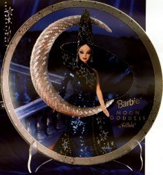 Moon Goddess Limited Edition Barbie Porcelain Plate
