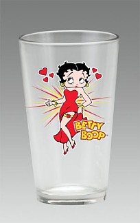 Betty Boop Pint Glass