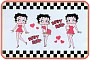 Betty Boop Checkerboard Bath Rug