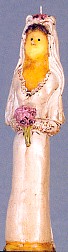 Wedding Bride Novelty Candle