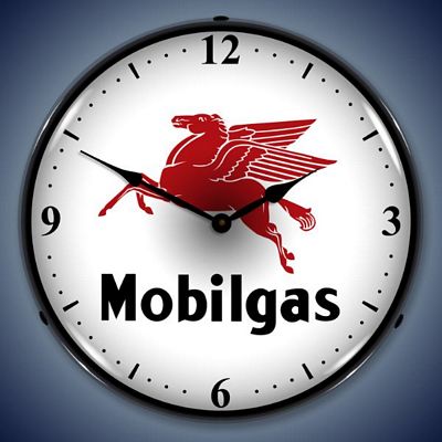 Mobilegas Lighted Wall Clock