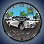 1960 Corvette Lighted Wall Clock