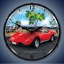 1973 Corvette Lighted Wall Clock