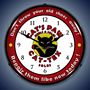 Cats Paw's Heels And Soles Lighted Wall Clock