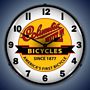 Columbia Built Bicycles Lighted Wall Clock