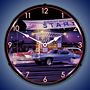 Bruce Kaiser Drag City Lighted Wall Clock