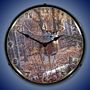 Great Eight Whitetail Deer By Michael Sieve Lighted Wall Clock