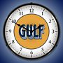 Gulf 1920 Lighted Wall Clock