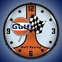 Gulf Racing GT40 Lighted Wall Clock