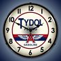 Tydol Gasoline Lighted Wall Clock