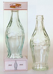 Coca-Cola 1915 Root Bottle Replica Bottle With Gift Box