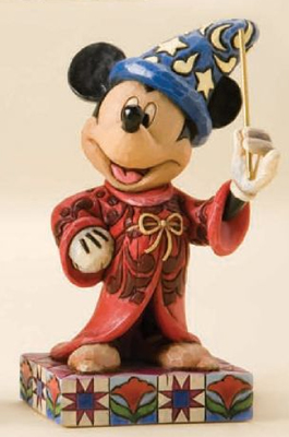 Disney Traditions Sorcerer Mickey Figurine By Jim Shore