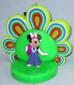 Minnie Mouse In The Spotlight Candle - Green