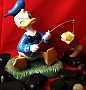 Disney Mickey And Friends - Donald Duck Hook Line And Sinker Fishing Figurine
