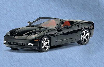 2005 CORVETTE C6 CONVERTIBLE LIMITED EDITION DIE-CAST 1:24 SCALE MODEL BY THE FRANKLIN MINT