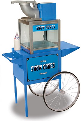 Snow Bank Snow Cone Machine And Cart By Benchmark USA