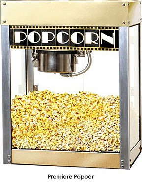 Premiere 6oz. Popcorn Popper By Benchmark USA