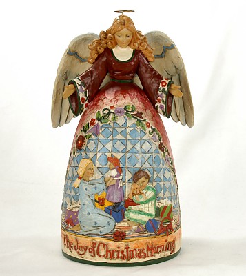 Jim Shore Heartwood Creek Angel Of Christmas Morn Figurine