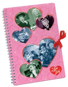 I Love Lucy Tin Notebook