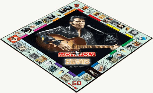 Elvis Presley 25th Anniversary Collectible Version Of Monopoly