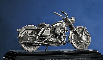 1957 Harley-Davidson Sportster Pewter Figurine By The Franklin Mint