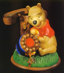 Winnie The Pooh Talking Desk Telephone