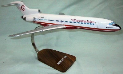 Chanchangi Airlines 727-200 Custom Scale Model Aircraft