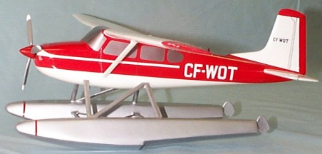 Cessna 185 With Floats Custom Scale Model Aircraft