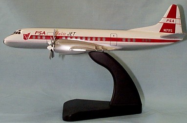 Lockheed Electra L-188 Psa Custom Scale Model Aircraft