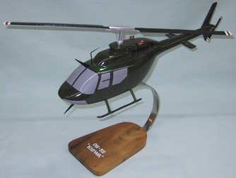 US Army OH-58 Helicopter Custom Scale Model Aircraft