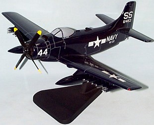 A-1H Skyraider Custom Scale Model Aircraft