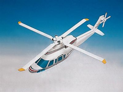 S-76B Demonstrator 1/40 Scale Model Aircraft