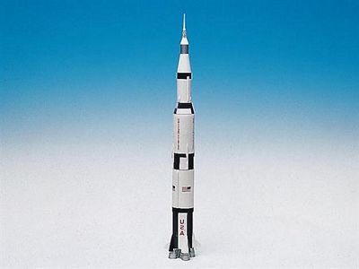 Saturn V with Apollo 1/200 Scale Model