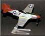 P-51D Bomber Escort Die-Cast Small Scale Model Aircraft