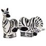 Safari Zebras Salt And Pepper Shakers by Lynda Corneille