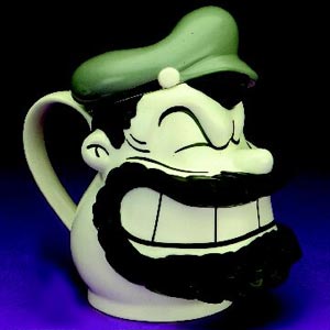 Brutus Head Small Teapot By Cardew