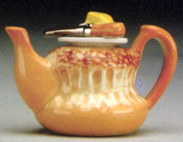 Cottage Loaf Tiny Teapot By Cardew